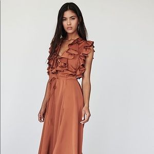 Free People Shonna Joy Solar Midi Dress